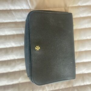 Tory Burch Black Leather Shoulder Bag